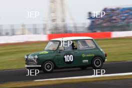 Silverstone Classic 2019 100 STREEK Ollie, GB, Austin Mini Cooper S At the Home of British Motorsport. 26-28 July 2019 Free for editorial use only  Photo credit – JEP