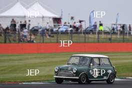 Silverstone Classic 2019 177 JORDAN Andrew, GB, Austin Mini Cooper S At the Home of British Motorsport. 26-28 July 2019 Free for editorial use only  Photo credit – JEP