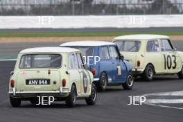 Silverstone Classic 2019 117 HATTON Benjamin, GB, Morris Mini Cooper S At the Home of British Motorsport. 26-28 July 2019 Free for editorial use only  Photo credit – JEP