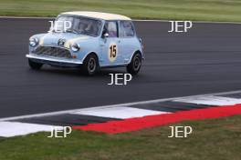 Silverstone Classic 2019 15 KENT Jonathan, GB, Austin Mini Cooper S At the Home of British Motorsport. 26-28 July 2019 Free for editorial use only  Photo credit – JEP