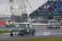 Silverstone Classic 2019 100 STREEK Ollie, GB, Austin Mini Cooper S At the Home of British Motorsport. 26-28 July 2019 Free for editorial use only  Photo credit – JEP