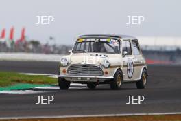 Silverstone Classic 2019 40 SKARNER Per, SE, Austin Mini Cooper S At the Home of British Motorsport. 26-28 July 2019 Free for editorial use only  Photo credit – JEP