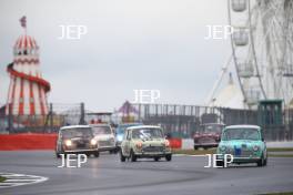 Silverstone Classic 2019 44 CAINE Michael, GB, Austin Mini Cooper S At the Home of British Motorsport. 26-28 July 2019 Free for editorial use only  Photo credit – JEP