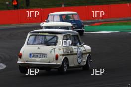 Silverstone Classic 2019 40 SKARNER Per, SE, Austin Mini Cooper S At the Home of British Motorsport. 26-28 July 2019 Free for editorial use only  Photo credit – JEP