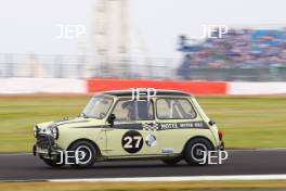 Silverstone Classic 2019 27 BOTTOMLEY Kevin, GB, Morris Mini Cooper S At the Home of British Motorsport. 26-28 July 2019 Free for editorial use only  Photo credit – JEP