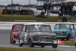 Silverstone Classic 2019 Ben SEYFRIED Austin Mini Cooper S At the Home of British Motorsport. 26-28 July 2019 Free for editorial use only  Photo credit – JEP