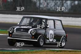 Silverstone Classic 2019 104 JAMES Peter, GB, Morris Mini Cooper S At the Home of British Motorsport. 26-28 July 2019 Free for editorial use only  Photo credit – JEP