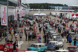 Silverstone Classic 2019 Assembly Area At the Home of British Motorsport. 26-28 July 2019 Free for editorial use only  Photo credit – JEP