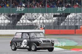 Silverstone Classic 2019 104 JAMES Peter, GB, Morris Mini Cooper S At the Home of British Motorsport. 26-28 July 2019 Free for editorial use only  Photo credit – JEP