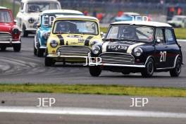 Silverstone Classic 2019 217 LYNCH William, GB, Morris Mini Cooper S At the Home of British Motorsport. 26-28 July 2019 Free for editorial use only  Photo credit – JEP