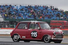 Silverstone Classic 2019 115 HOUSE Philip, GB, Morris Mini Cooper S At the Home of British Motorsport. 26-28 July 2019 Free for editorial use only  Photo credit – JEP