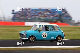 Silverstone Classic 2019 82 DEATH Harvey, GB, Austin Mini Cooper S At the Home of British Motorsport. 26-28 July 2019 Free for editorial use only  Photo credit – JEP