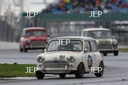 Silverstone Classic 2019 81 TURNER Darren, GB, Morris Mini Cooper S At the Home of British Motorsport. 26-28 July 2019 Free for editorial use only  Photo credit – JEP