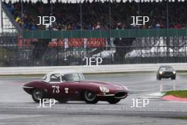 Silverstone Classic 2019 73 COTTINGHAM James, GB, STANLEY Harvey, GB, Jaguar E-type At the Home of British Motorsport. 26-28 July 2019 Free for editorial use only  Photo credit – JEP