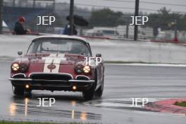 Silverstone Classic 2019 48 JAMES Peter, GB, LETTS Alan, GB, Chevrolet Corvette At the Home of British Motorsport. 26-28 July 2019 Free for editorial use only  Photo credit – JEP