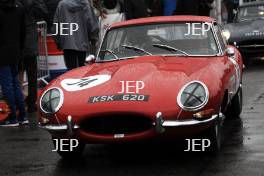 Silverstone Classic 2019 74 WRIGLEY Mike, GB, Jaguar E-type At the Home of British Motorsport. 26-28 July 2019 Free for editorial use only  Photo credit – JEP