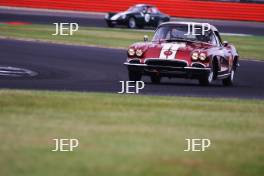 Silverstone Classic 2019 48 JAMES Peter, GB, LETTS Alan, GB, Chevrolet Corvette At the Home of British Motorsport. 26-28 July 2019 Free for editorial use only  Photo credit – JEP