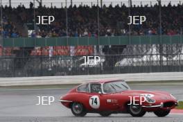 Silverstone Classic 2019 74 WRIGLEY Mike, GB, Jaguar E-type At the Home of British Motorsport. 26-28 July 2019 Free for editorial use only  Photo credit – JEP