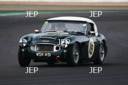 Silverstone Classic 2019 119 HUDSON Richard, GB, Austin-Healey 3000 MkII At the Home of British Motorsport. 26-28 July 2019 Free for editorial use only  Photo credit – JEP