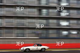 Silverstone Classic 2019 2 FISKEN Gregor, GB, BLAKENEY-EDWARDS Patrick, GB, Jaguar E-type At the Home of British Motorsport. 26-28 July 2019 Free for editorial use only  Photo credit – JEP