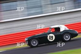 Silverstone Classic 2019 119 HUDSON Richard, GB, Austin-Healey 3000 MkII At the Home of British Motorsport. 26-28 July 2019 Free for editorial use only  Photo credit – JEP