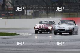 Silverstone Classic 2019 33 MINSHAW Jon, GB, MINSHAW Jack, GB, Jaguar E-type At the Home of British Motorsport. 26-28 July 2019 Free for editorial use only  Photo credit – JEP