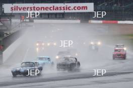 Silverstone Classic 2019 John BURTON Jaguar E-type At the Home of British Motorsport. 26-28 July 2019 Free for editorial use only  Photo credit – JEP