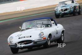 Silverstone Classic 2019 33 MINSHAW Jon, GB, MINSHAW Jack, GB, Jaguar E-type At the Home of British Motorsport. 26-28 July 2019 Free for editorial use only  Photo credit – JEP