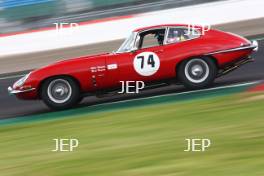 Silverstone Classic 2019 74 WRIGLEY Mike, GB, Jaguar E-type At the Home of British Motorsport. 26-28 July 2019 Free for editorial use only  Photo credit – JEP