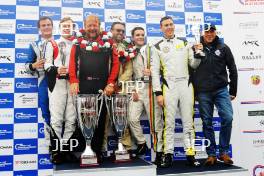 Silverstone Classic 2019 Podium At the Home of British Motorsport. 26-28 July 2019 Free for editorial use only  Photo credit – JEP