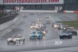 Silverstone Classic 2019 23 WOOD Tony, GB, Jaguar E-type At the Home of British Motorsport. 26-28 July 2019 Free for editorial use only  Photo credit – JEP