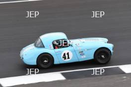 Silverstone Classic 2019 41 HUNT Theo, GB, Austin-Healey 3000 At the Home of British Motorsport. 26-28 July 2019 Free for editorial use only  Photo credit – JEP