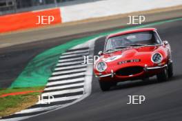 Silverstone Classic 2019 74 WRIGLEY Mike, GB, Jaguar E-type At the Home of British Motorsport. 26-28 July 2019 Free for editorial use only  Photo credit – JEP