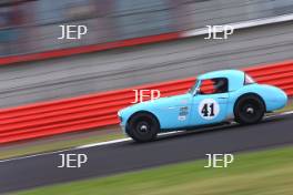 Silverstone Classic 2019 41 HUNT Theo, GB, Austin-Healey 3000 At the Home of British Motorsport. 26-28 July 2019 Free for editorial use only  Photo credit – JEP