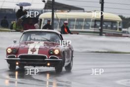 Silverstone Classic 2019 48 JAMES Peter, GB, LETTS Alan, GB, Chevrolet Corvette At the Home of British Motorsport. 26-28 July 2019 Free for editorial use only  Photo credit – JEP