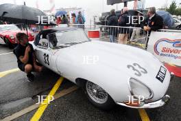 Silverstone Classic 2019 33 MINSHAW Jon, GB, MINSHAW Jack, GB, Jaguar E-type At the Home of British Motorsport. 26-28 July 2019 Free for editorial use only  Photo credit – JEP