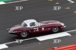 Silverstone Classic 2019 73 COTTINGHAM James, GB, STANLEY Harvey, GB, Jaguar E-type At the Home of British Motorsport. 26-28 July 2019 Free for editorial use only  Photo credit – JEP