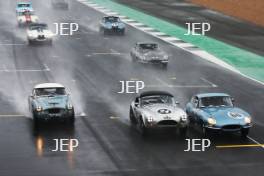 Silverstone Classic 2019 66 MCFADDEN Niall, IE, MURRAY Niall, IE, Jaguar E-type At the Home of British Motorsport. 26-28 July 2019 Free for editorial use only  Photo credit – JEP