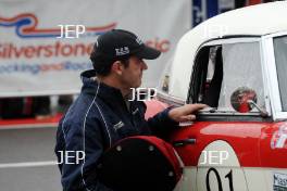 Silverstone Classic 2019 91 HOLME Mark, GB, GREENSALL Nigel, GB, Austin-Healey 3000 MkII At the Home of British Motorsport. 26-28 July 2019 Free for editorial use only  Photo credit – JEP