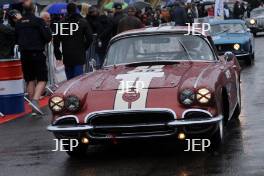 Silverstone Classic 2019 48 JAMES Peter, GB, LETTS Alan, GB, Chevrolet Corvette At the Home of British Motorsport. 26-28 July 2019 Free for editorial use only  Photo credit – JEP