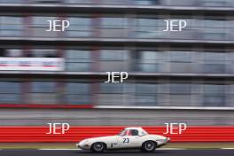 Silverstone Classic 2019 23 WOOD Tony, GB, Jaguar E-type At the Home of British Motorsport. 26-28 July 2019 Free for editorial use only  Photo credit – JEP