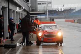 Silverstone Classic 2019 91 HOLME Mark, GB, GREENSALL Nigel, GB, Austin-Healey 3000 MkII At the Home of British Motorsport. 26-28 July 2019 Free for editorial use only  Photo credit – JEP