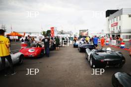 Silverstone Classic 2019 Assembly Area At the Home of British Motorsport. 26-28 July 2019 Free for editorial use only  Photo credit – JEP