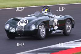 Silverstone Classic 2019 144 POCHCIOL Paul, GB, HANSON James, GB, Jaguar C-type At the Home of British Motorsport. 26-28 July 2019 Free for editorial use only  Photo credit – JEP