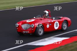 Silverstone Classic 2019 81 REICHMAN Marek, GB, WILSON Kerry, GB, Austin-Healey 100/4 At the Home of British Motorsport. 26-28 July 2019 Free for editorial use only  Photo credit – JEP