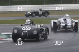 Silverstone Classic 2019 20 FRIEDRICHS Rudiger, DE, Jaguar C-type At the Home of British Motorsport. 26-28 July 2019 Free for editorial use only  Photo credit – JEP