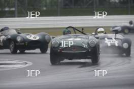 Silverstone Classic 2019 7 FRIEDRICHS Wolfgang, DE, Aston Martin DB3S At the Home of British Motorsport. 26-28 July 2019 Free for editorial use only  Photo credit – JEP