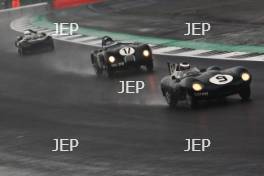 Silverstone Classic 2019 9 EASTICK Benjamin, GB, JONES Karl, GB, Jaguar D-type At the Home of British Motorsport. 26-28 July 2019 Free for editorial use only  Photo credit – JEP