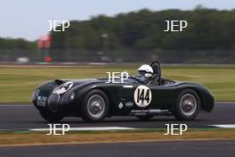 Silverstone Classic 2019 144 POCHCIOL Paul, GB, HANSON James, GB, Jaguar C-type At the Home of British Motorsport. 26-28 July 2019 Free for editorial use only  Photo credit – JEP