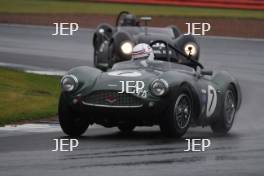 Silverstone Classic 2019 7 FRIEDRICHS Wolfgang, DE, Aston Martin DB3S At the Home of British Motorsport. 26-28 July 2019 Free for editorial use only  Photo credit – JEP